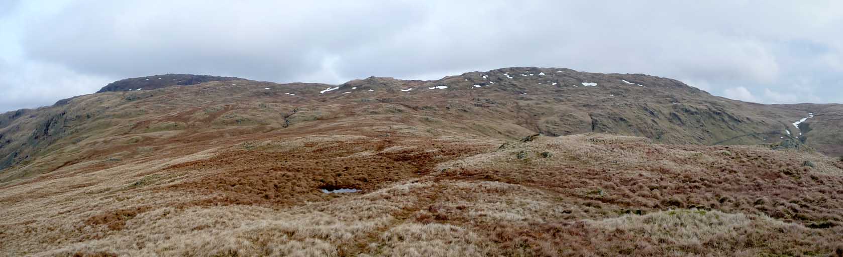 Tarn Crag and Grey Crag from Great Howe