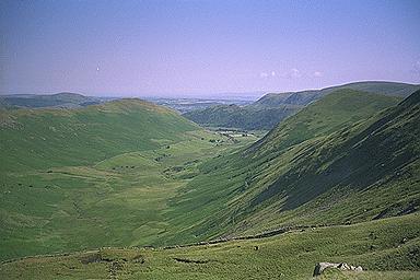Bannerdale from the Slopes of Rest Dodd