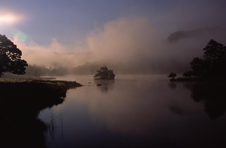 Rydal Water in Mist