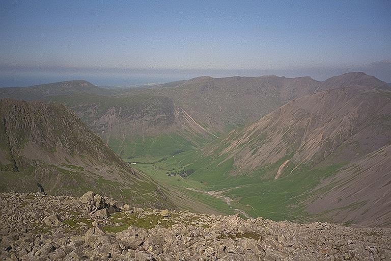 Wasdale Head from Great End