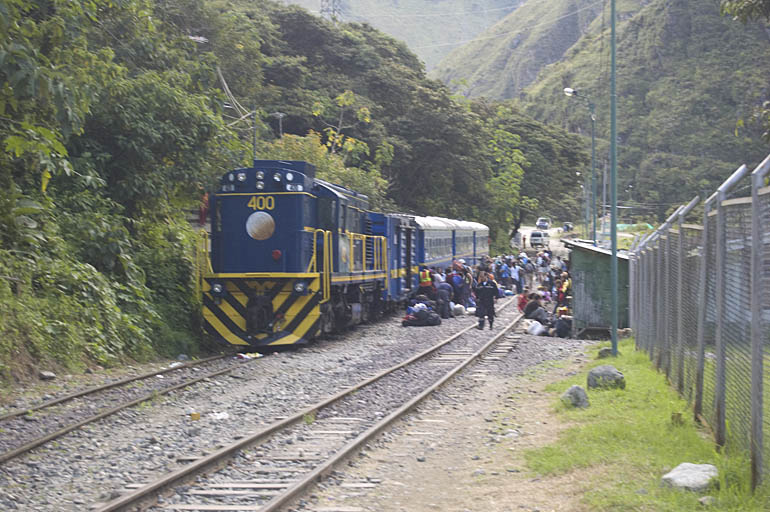 The Train Station by the Hydroelectric Plant